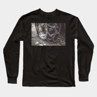 Muddy tractor wheels Long Sleeve T-Shirt